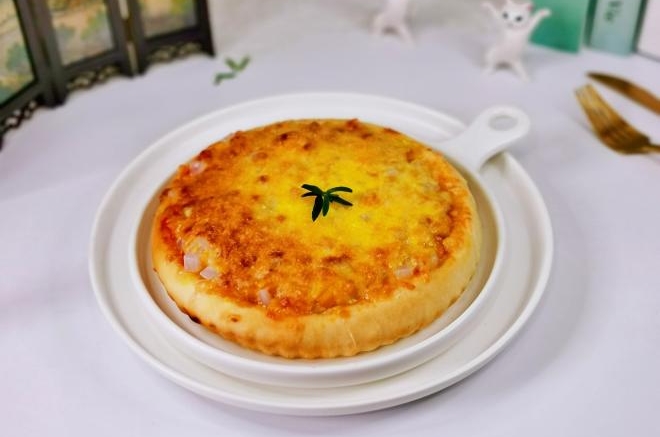 亲子diy两种口味披萨