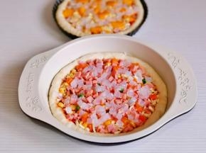 一个培根椰果。