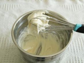 打好的猪油糊，非常顺滑。