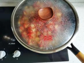 盖盖煮15分钟。