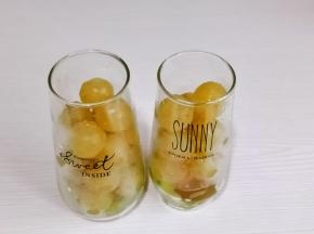 再加入青提冰球。