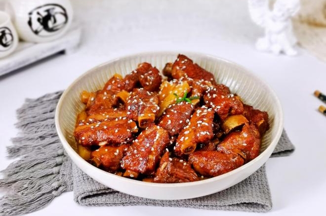 可乐排骨焖年糕