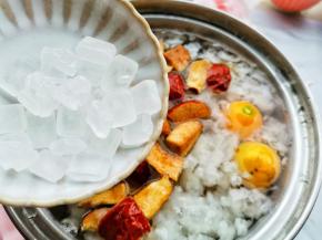 冰糖煮20分钟，