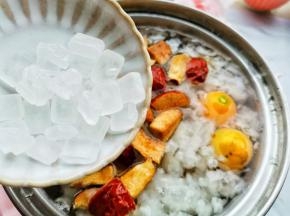 冰糖煮20分钟，
