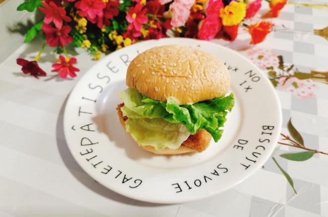 鸡腿汉堡