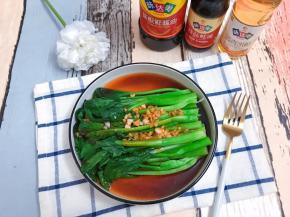 白灼宁夏菜心完成