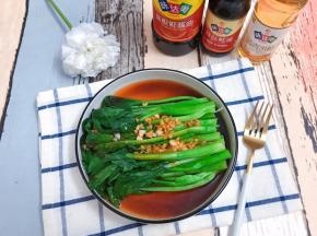 白灼宁夏菜心完成