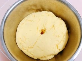面团发酵完成