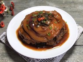撒上葱花