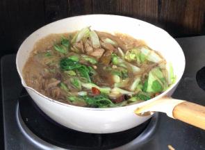 煮沸后再煮5分钟