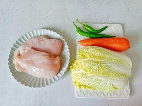 准备好需要的食材。