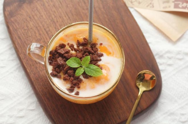 脆脆酸奶芒果冰