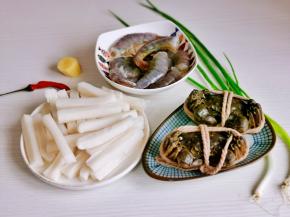 准备食材。