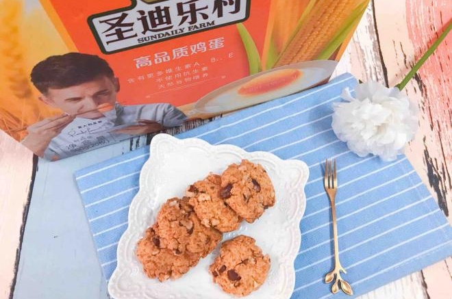 低油无糖玉米核桃酥