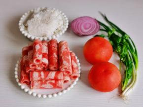 准备食材。