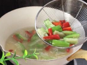 捞出沥水