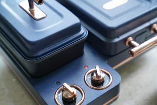 然后预热好早餐机。