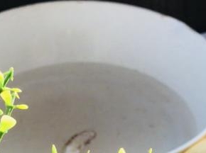 另起锅烧开水，加盐、胡椒粉和猪油，烧开