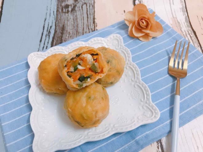 减脂低卡玉米面菜团子