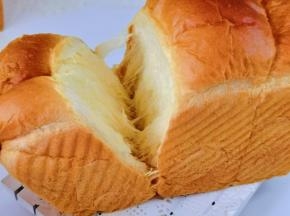 掰开啦！松软拉丝。