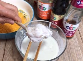 裹满面糊