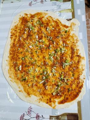 撒上适量的葱花！