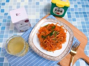 酱香元贝炒粉丝完成