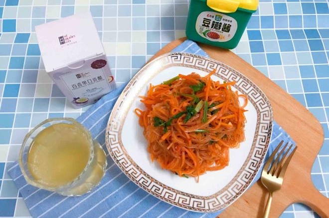 酱香元贝炒粉丝