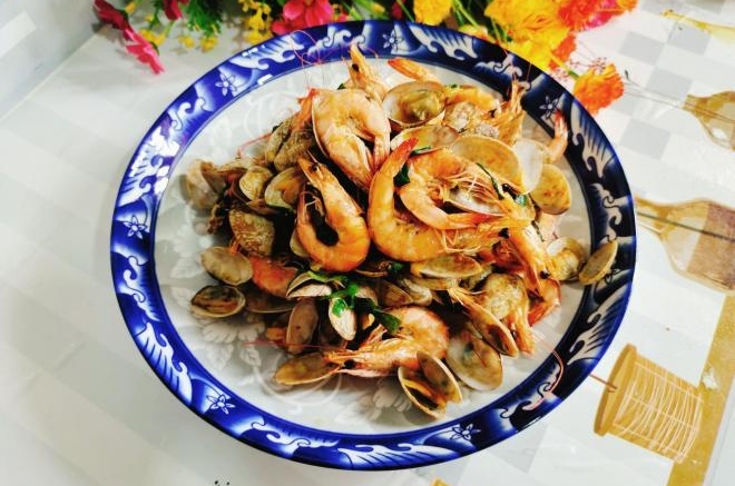 盐焗海鲜