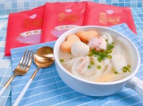 汤鲜味美，好吃极了