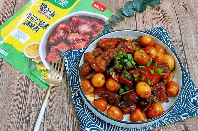桂花红烧肉