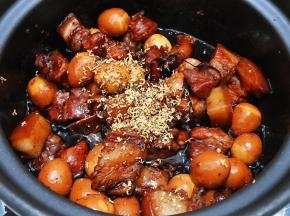 撒上干桂花即可