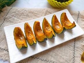 香甜烤南瓜出炉。