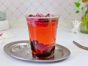 洛神花玫瑰花茶：