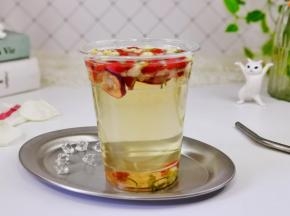 茉莉山楂枸杞茶：