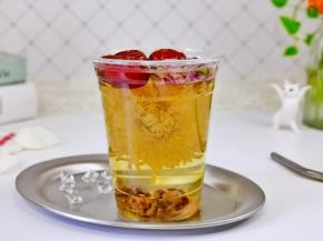 红枣桂圆玫瑰茶：