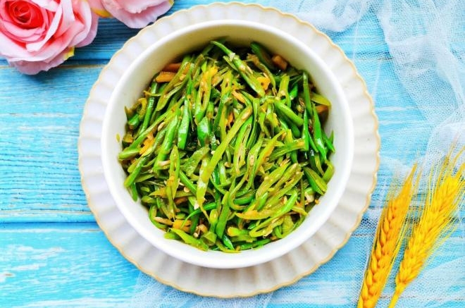 炒四季豆
