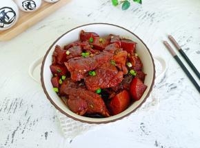 酱大骨配萝卜，这口感绝了！