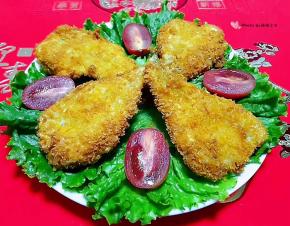 香酥蝴蝶黄花鱼也是宴客必备的拿手大菜哦