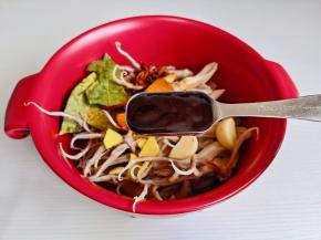 加入蚝油。