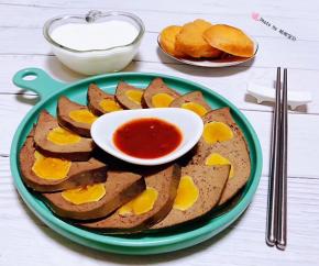 混搭炸馒头片和鲜牛奶一起吃超级完美