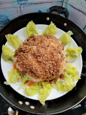 水开放入蒸篦上！