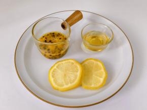 百香果柠檬蜂蜜茶：