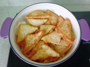 依次码上豆腐。