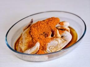 加入奥尔良烤翅料。