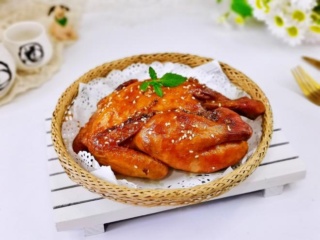 桂花烤全鸡