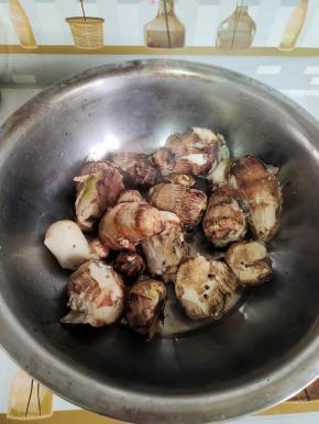 捞出来稍微放凉！