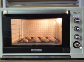 烤箱发酵档位，34度，湿度75%，发酵至2倍大，40分钟左右。