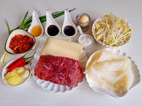 准备食材。