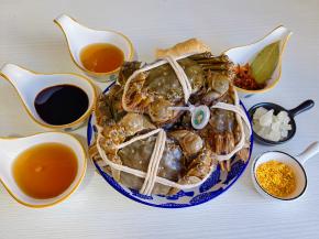 准备食材。